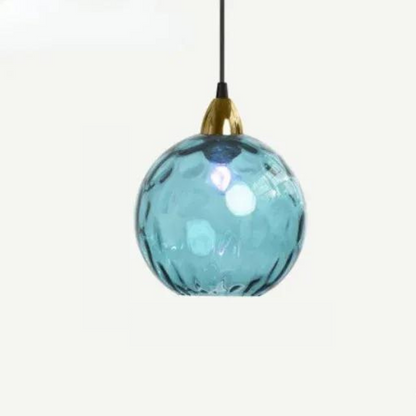 LumièreVerre – Suspension lumineuse en verre sphérique