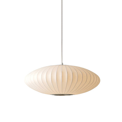 Suspension Luminaire Tissu blanc à baldaquin Bubble