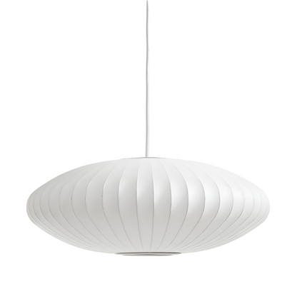 Suspension Luminaire Tissu blanc à baldaquin Bubble