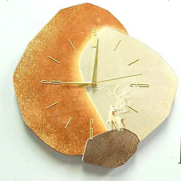 CalmeDesign – Horloge Murale Silencieuse et Esthétique