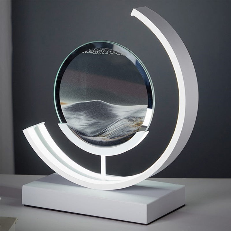 Lampe Trevisand – Éclairage Apaisant & Art Dynamique en Mouvement